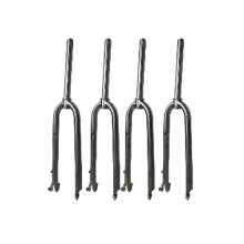 Titanium Round Crown Front Fork Disc Brake